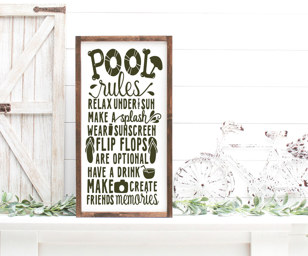 Summertime Collection -Framed Signs – Hammer & Stain Treasure Valley