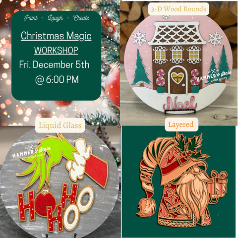 12/5 @ 6 PM Christmas Magic
