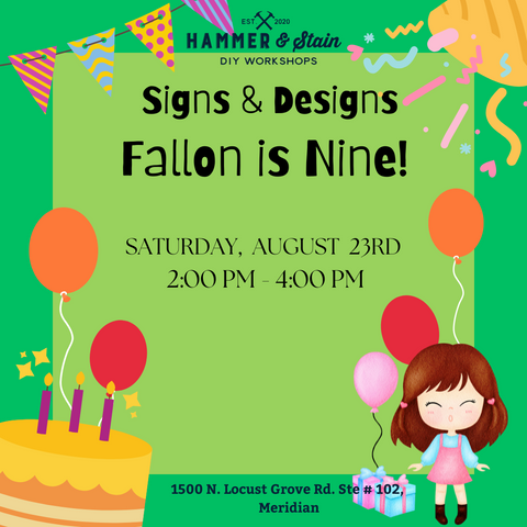 8/23 @ 2 PM Fallon is 9