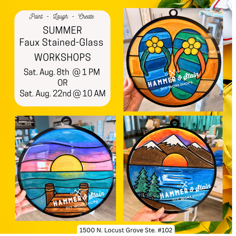 Summer Faux Stained-Glass