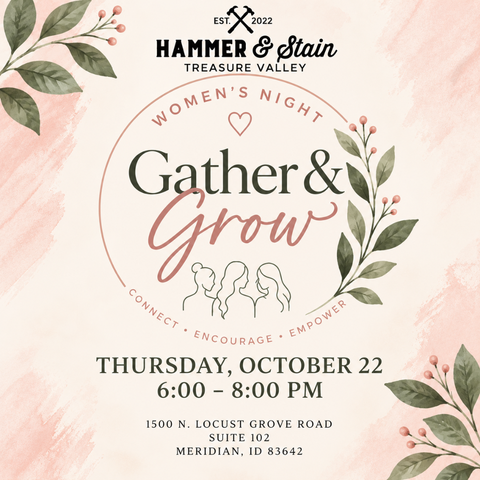 10/22 @ 6 PM Gather & Grow