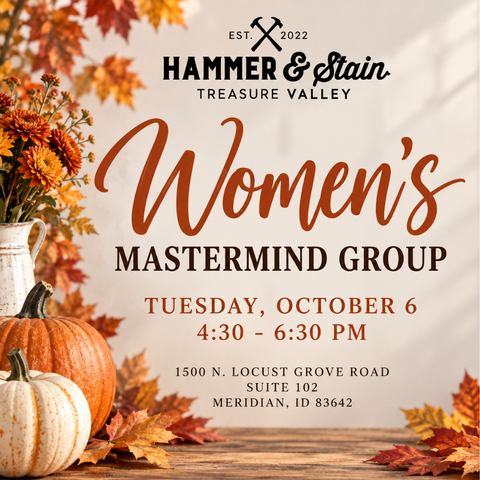 10/6 @ 4:30 PM Women's Mastermind