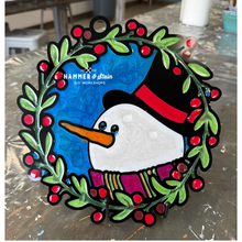 Christmas Faux Stained-Glass Projects