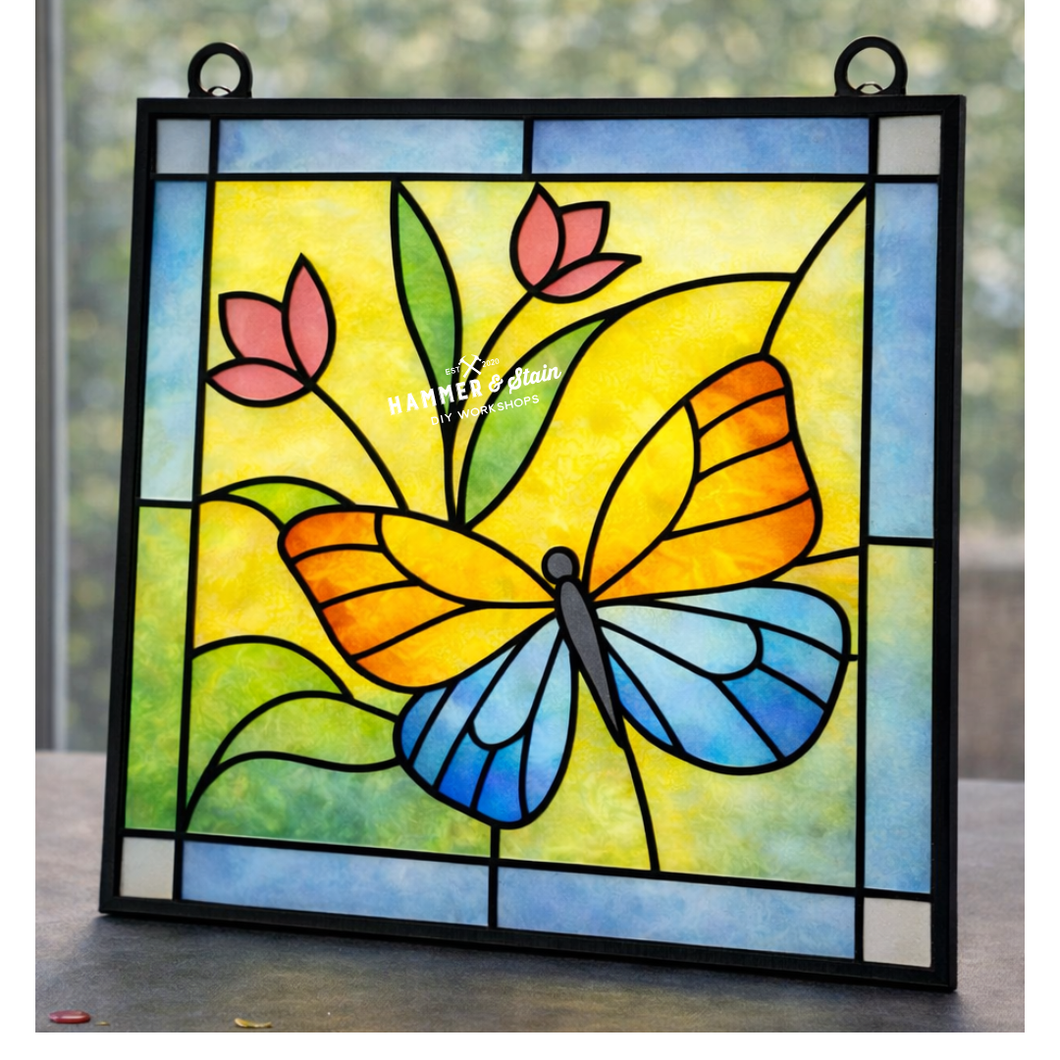 Spring Faux Stained-Glass Projects