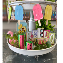 Summer 3-Tiered Tray