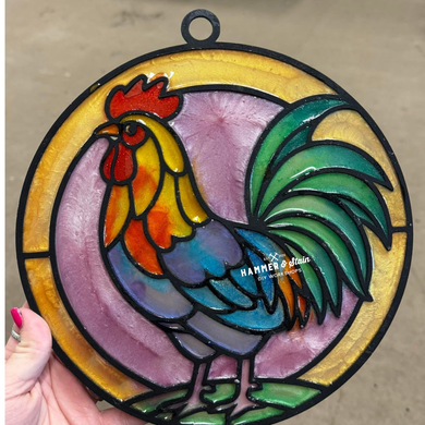 Barnyard Faux Stained-Glass Projects