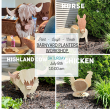 Barnyard Animal Planter