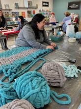 HEART HAND KNIT COZY BLANKETS