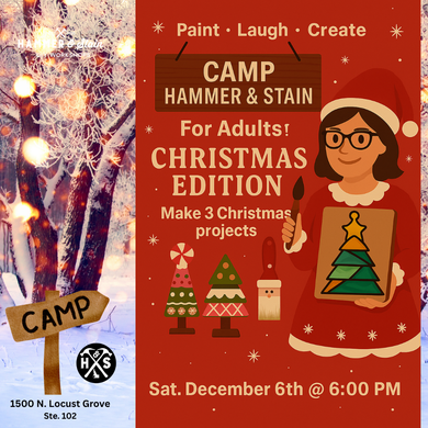 Camp Hammer & Stain: For Adults