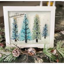 Resin Glass Trees - WINTER