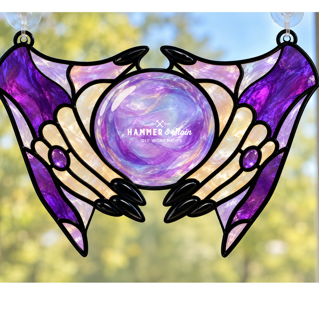 Halloween Faux Stained-Glass Projects