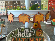 Autumn 3 Tiered Tray