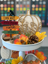 Autumn 3 Tiered Tray