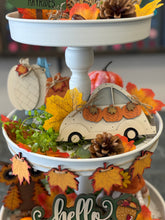 Autumn 3 Tiered Tray