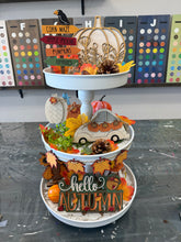 Autumn 3 Tiered Tray