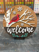 3-D Winter Wood Rounds