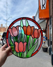 Idaho/Spring Faux Stained Glass