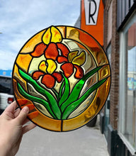 Idaho/Spring Faux Stained Glass