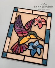 Idaho/Spring Faux Stained Glass