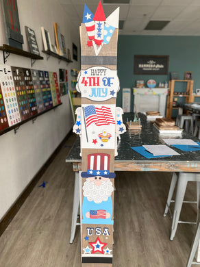 6 ft. 4th of July Plank