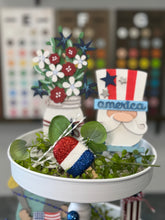 Stars & Stripes 3-Tiered Tray