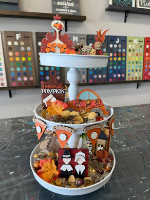 November 3-Tiered Tray