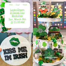 Lucky Charm 3-Tiered Tray Workshop