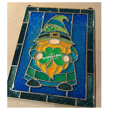 March Faux Stained-Glass Projects