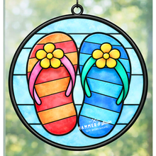 Summer Faux Stained-Glass Projects