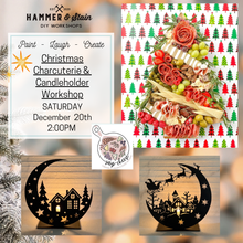 Christmas Charcuterie & Candleholder Collaboration