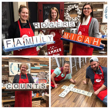 01/29/2021-SCRABBLE TILE WORKSHOP- (6:30pm) $4-$75