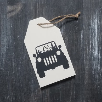 Jeep - WOODEN TAG DIY KIT