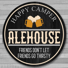 BEER ROUND BAR SIGN
