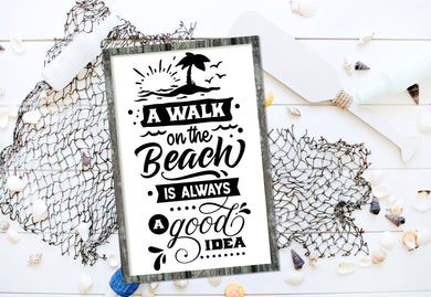 Beach Vibes Collection -Framed Décor