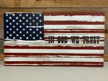 Americana Collection-Rustic Pallet Flag