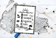 Beach Vibes Collection -Framed Décor