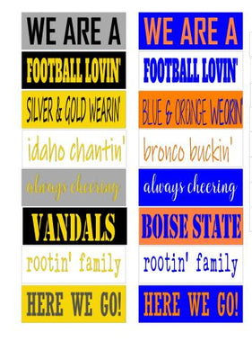 8/24 6:30 pm - 8:30 pm FOOTBALL FAN TEAM SPIRIT WOOD SIGNS - WORKSHOP