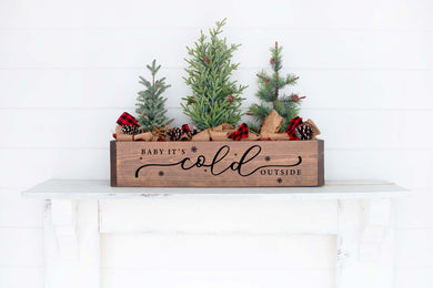 HOLIDAY COLLECTION-CHRISTMAS CENTERPIECE BOX