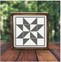 WOOD BARN QUILT SQUARES