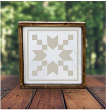 WOOD BARN QUILT SQUARES