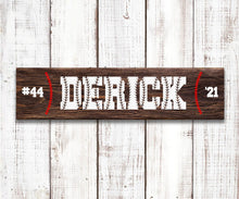 Baseball Collection - 24" Plank