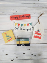 Birthday Celebration-DIY KIT for Tiered Riser Decor