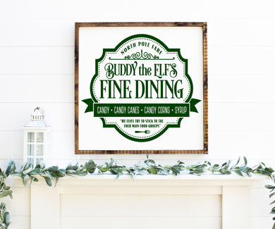 Holiday Collection - 2' x 2' Framed Sign