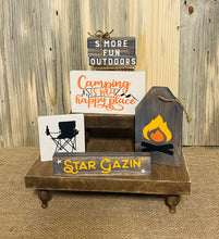 Camping Celebration-DIY KIT for Tiered Riser Decor