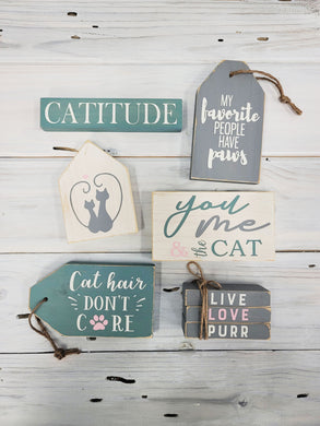 Cat Celebration -DIY KIT for TIERED RISER DECOR