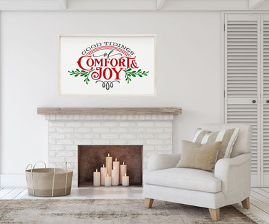 HOLIDAY COLLECTION- 2' x 3' Framed Sign