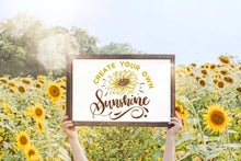 #BetheSunshine Sunflower Themed Fundraiser Workshop