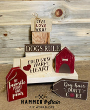 Dog Celebration - DIY KIT for Tiered Riser Decor