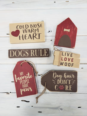 Dog Celebration - DIY KIT for Tiered Riser Decor