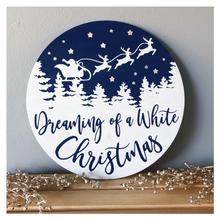 Christmas in July Collection *Holiday Round Door Hanger